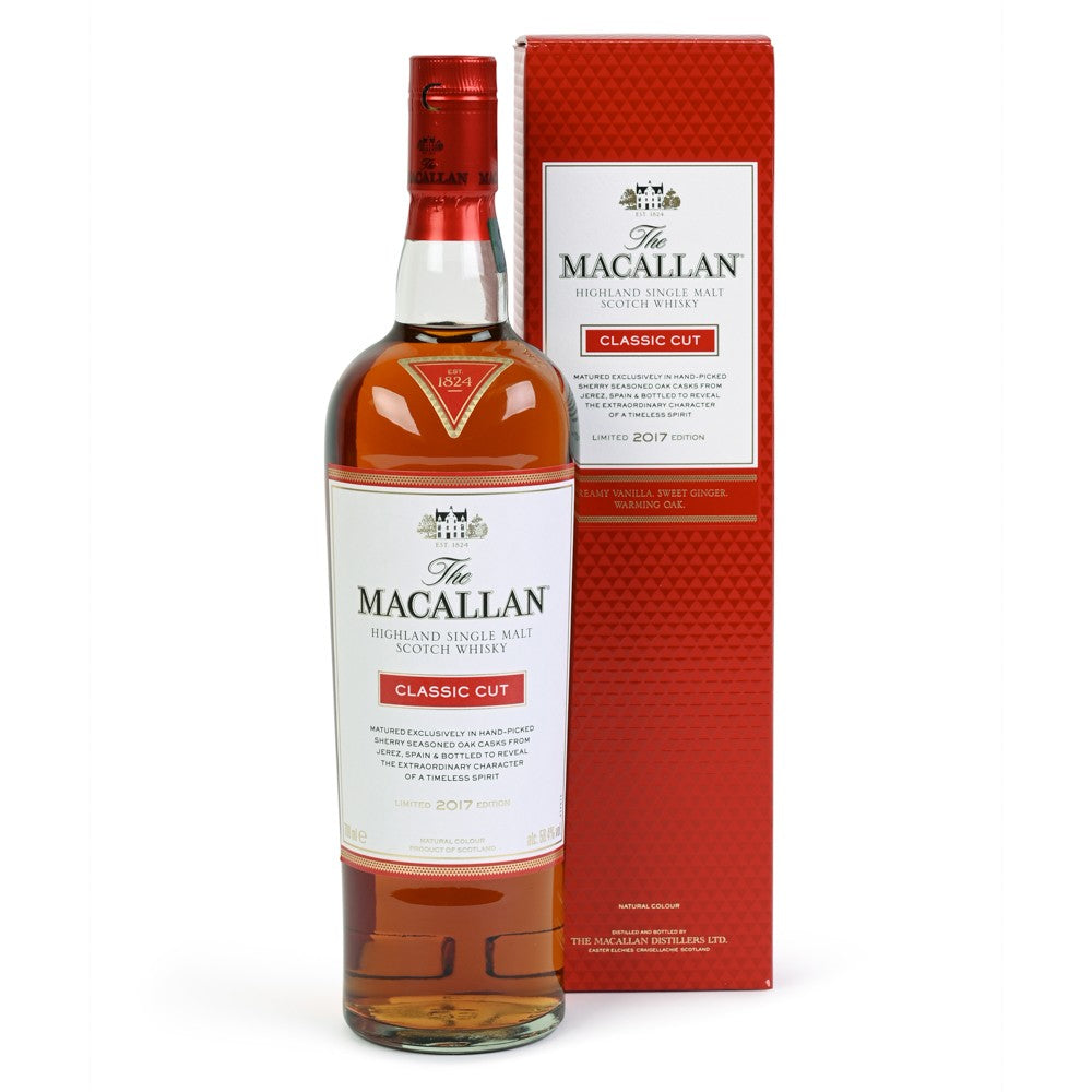 Macallan Rare Classic whisky cut 2017 release.
