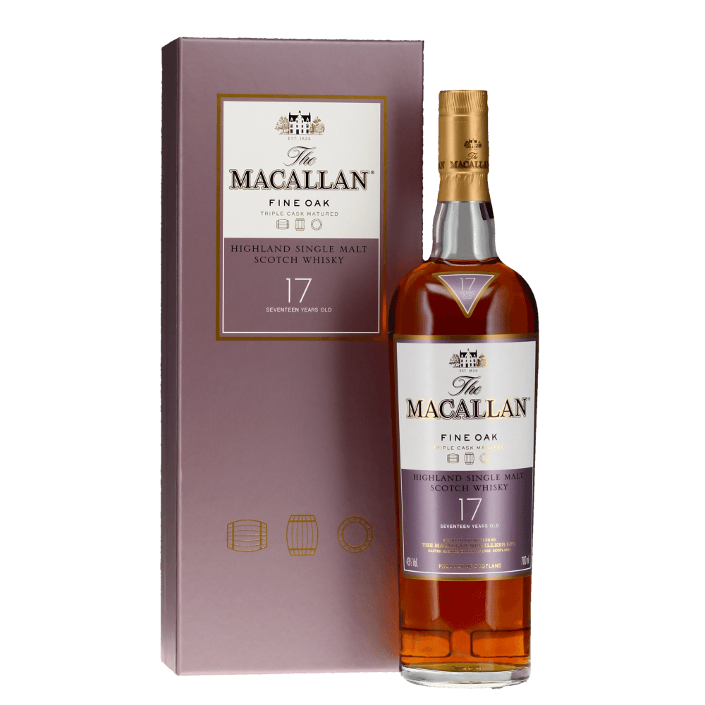Macallan 17 year old Fine Oak whisky